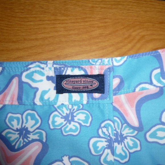 Vinyard Vines Short Wrap Style Beach Skirt Medium - Picture 5 of 8